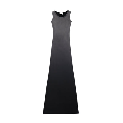 Joe Read Shadows Ombre Dress lifestyle — hand-dyed editorial dress