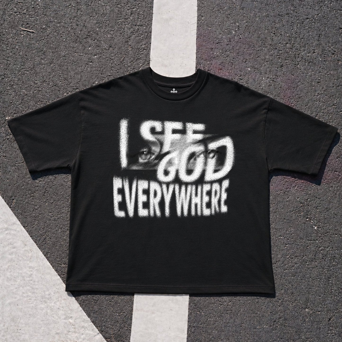 Yahweh Season I See God Everywhere — Christian streetwear tee