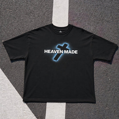 Yahweh Season Heaven Made — Christian streetwear tee