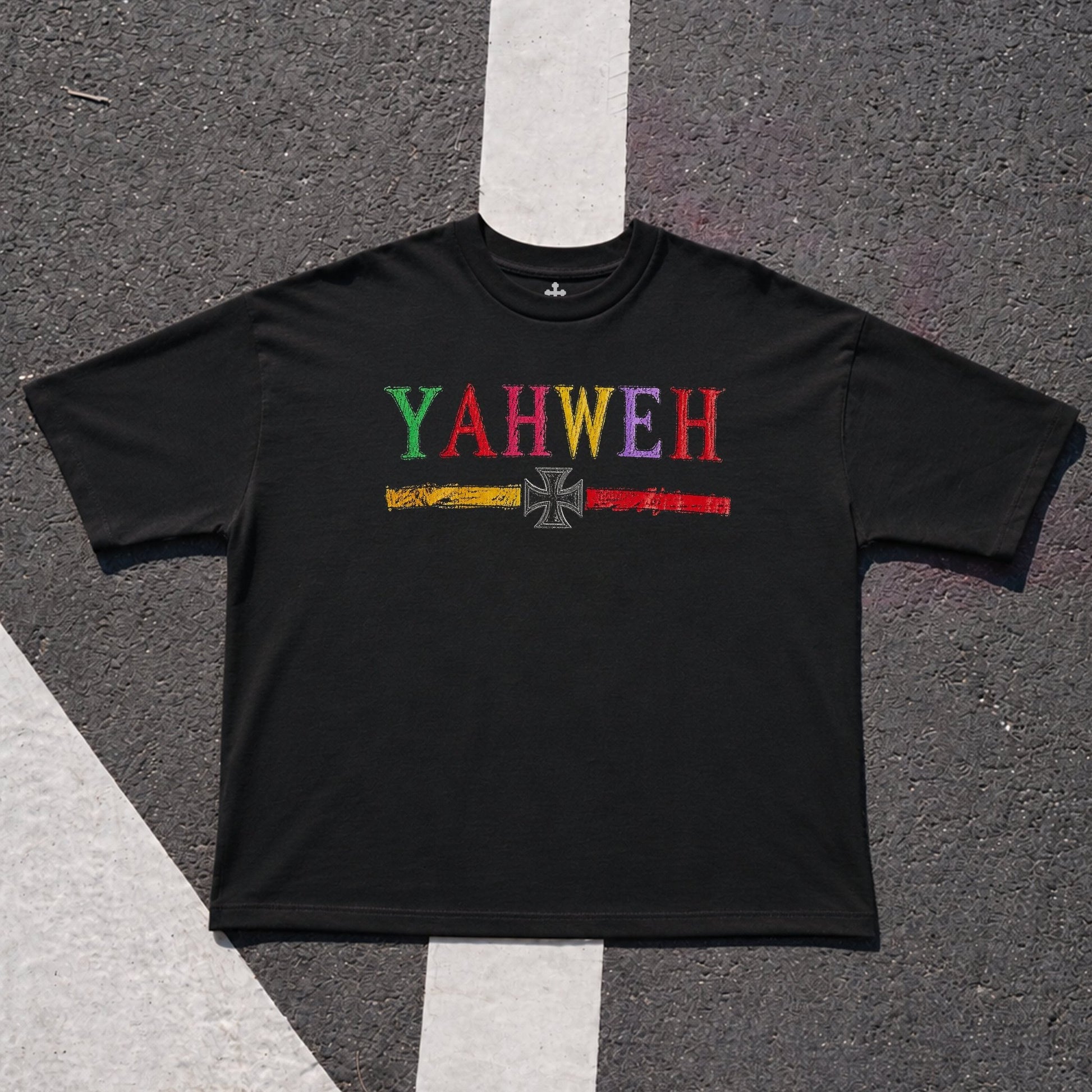 Yahweh Season Yahweh Iron Cross — Christian streetwear, limited drop