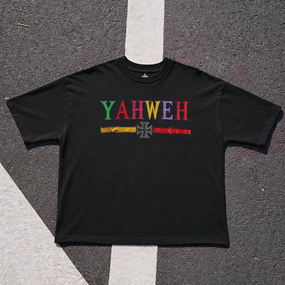 Yahweh Season Yahweh Iron Cross — Christian streetwear, limited drop