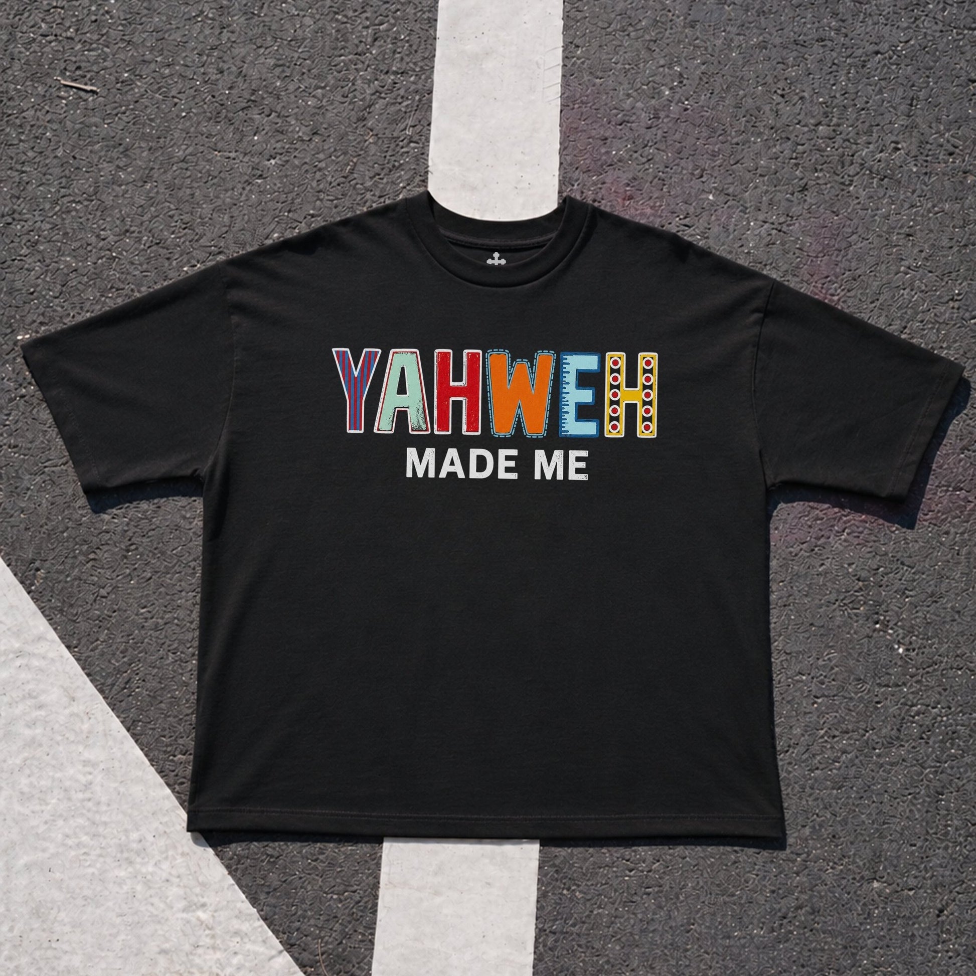 Yahweh Season Yahweh Made Me multicolor — Christian streetwear, limited drop