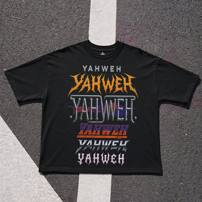 Yahweh Season Yahweh Stacked — Christian streetwear, limited drop