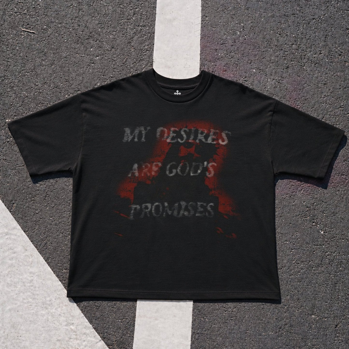 Yahweh Season My Desires Are Gods Promises — Christian streetwear tee