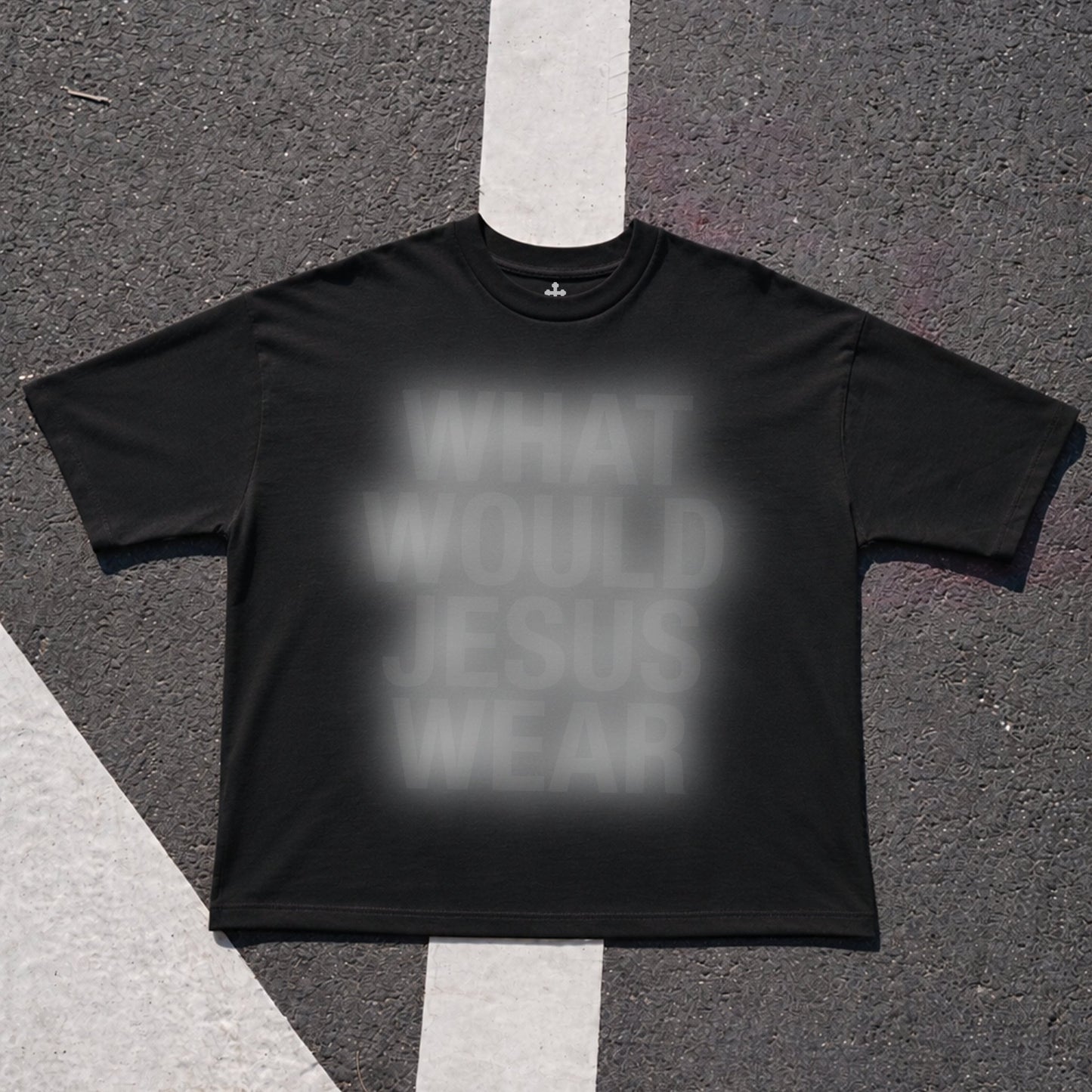 Yahweh Season What Would Jesus Wear black — Christian streetwear, limited drop