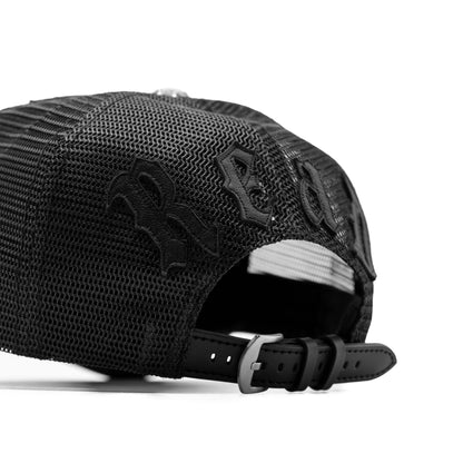 Joe Read NY Leather Trucker Hat — top-grain leather streetwear cap