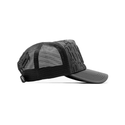 Joe Read LA Leather Trucker — premium streetwear cap