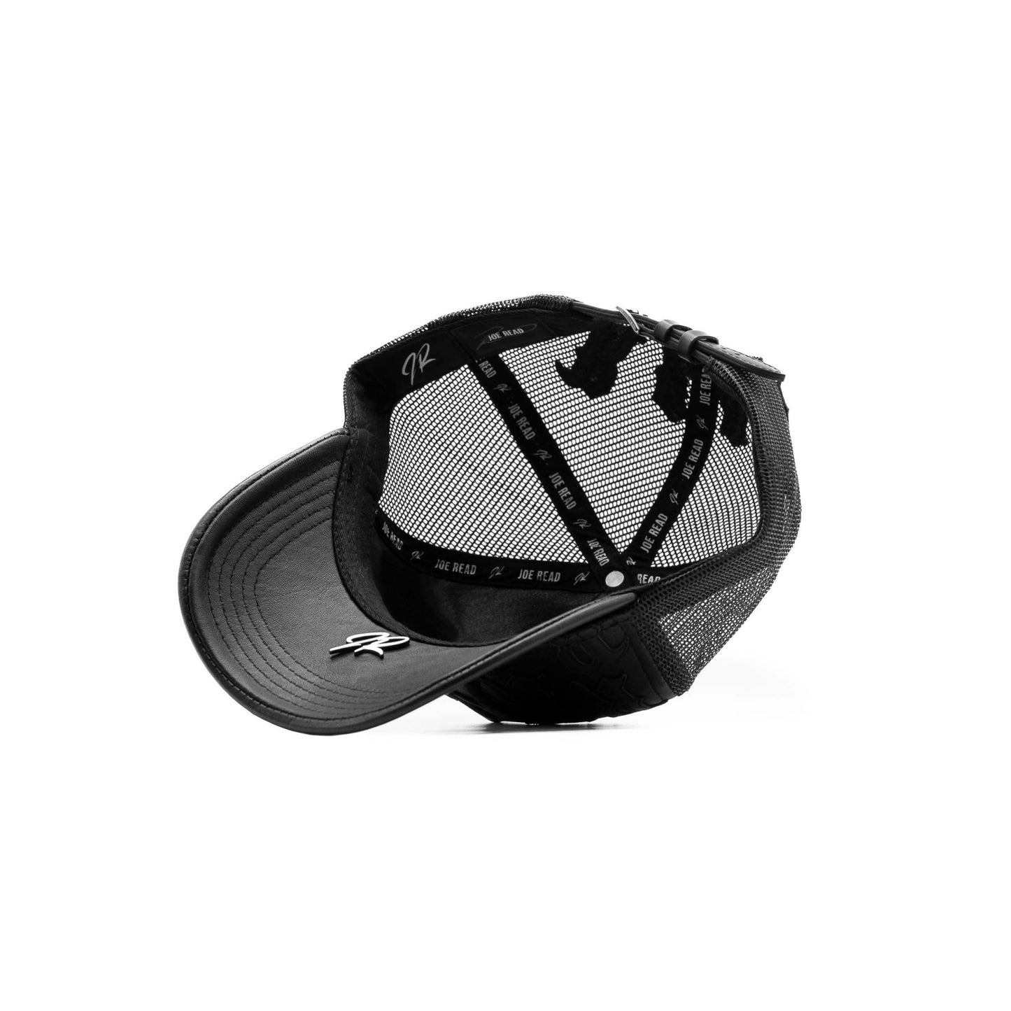 Joe Read NY Leather Trucker — premium NY hat