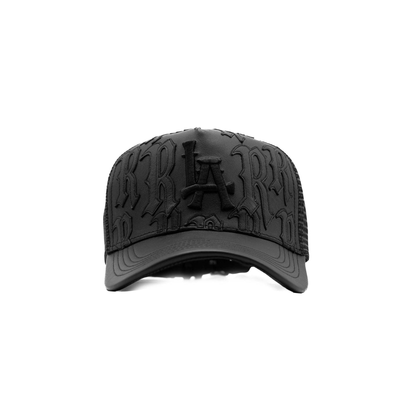 LA Genuine Leather Trucker Hat