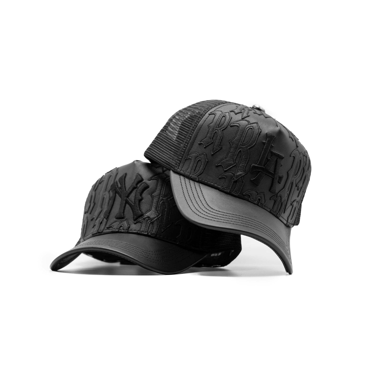 Joe Read LA Leather Trucker — Los Angeles streetwear hat