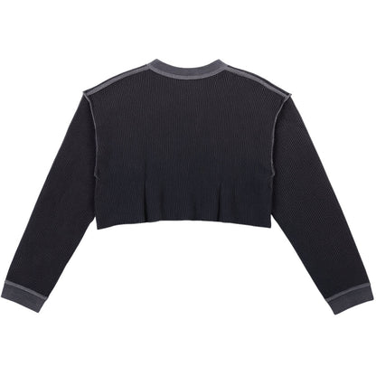 Joe Read Ash Cropped Thermal lifestyle styling