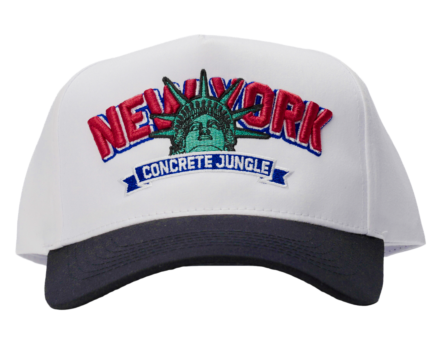 MADHOURS New York Liberty snapback with raised embroidery
