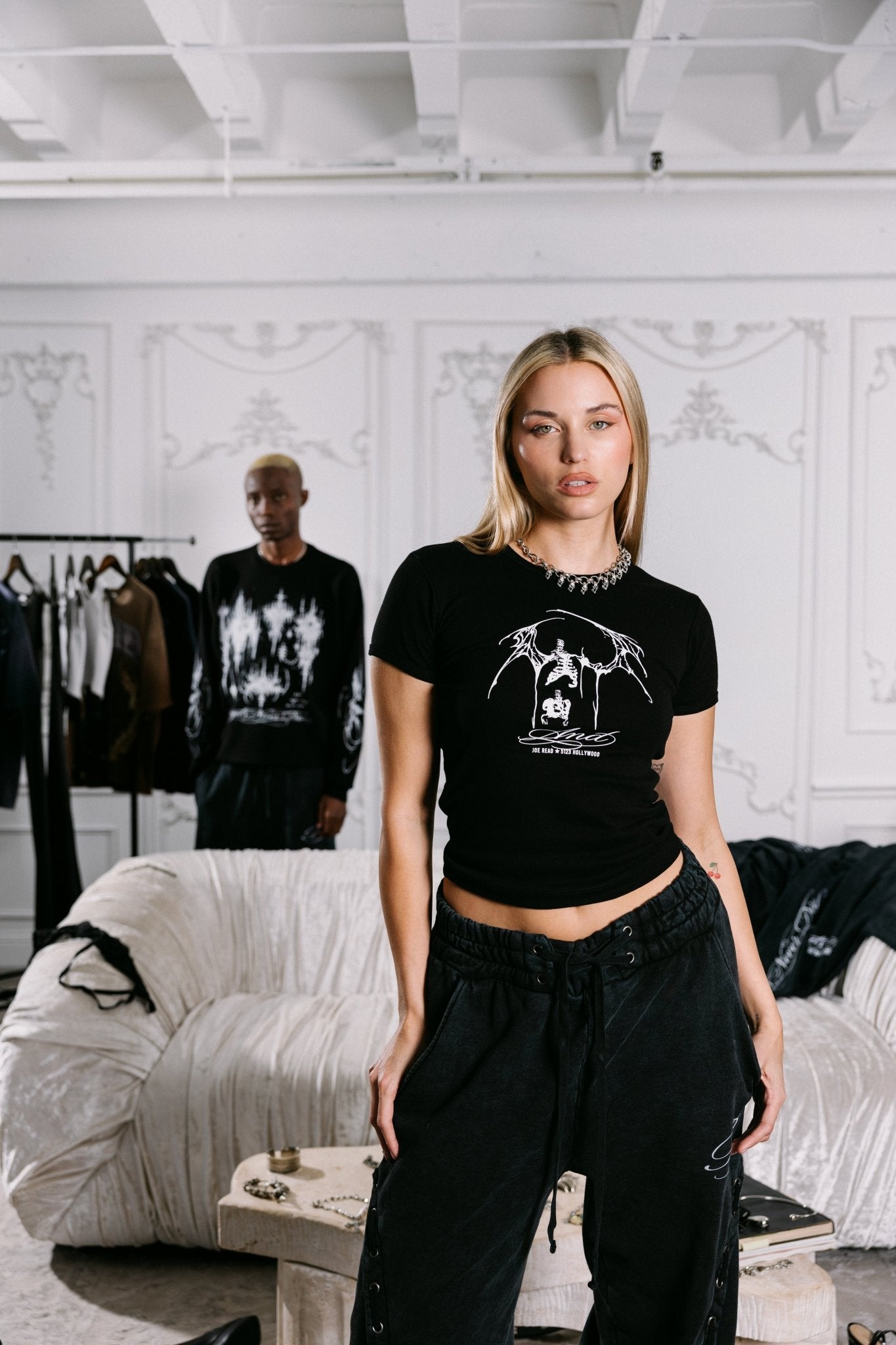 Joe Read Eternal Tee — Angels Never Die hand-dyed shirt