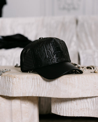 Joe Read LA Leather Trucker — Los Angeles colorway hat