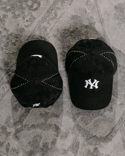 Joe Read NY Strapback hardware detail — genuine leather strap closure