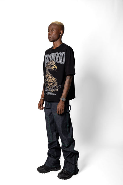 Joe Read Hollywood Tee — limited drop, hand-dyed Hollywood tee