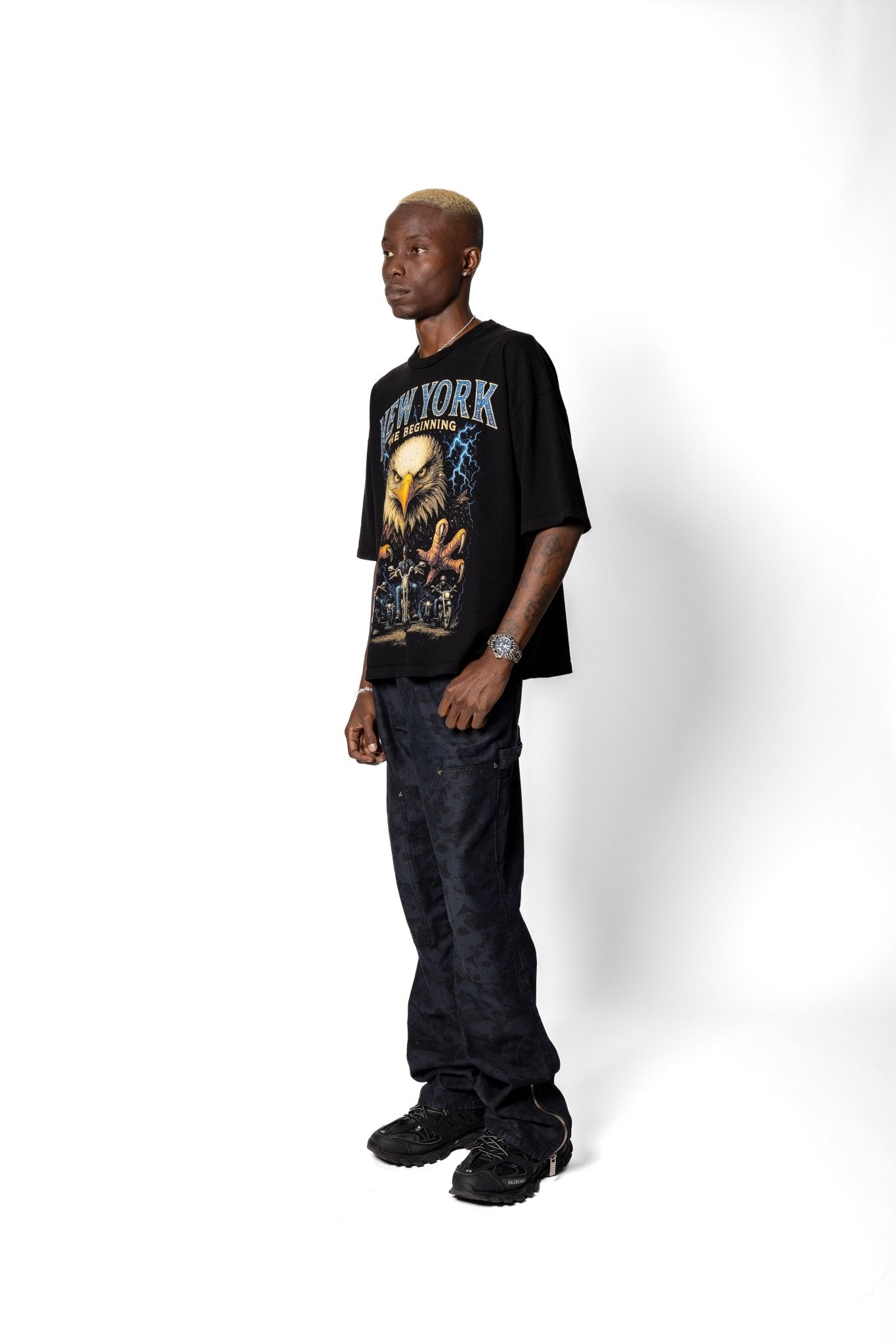 Joe Read New York Tee — limited drop, hand-dyed NY tee