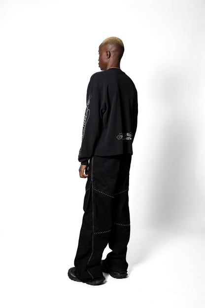 Joe Read 5123 Thermal — hand-dyed cotton, screen printed