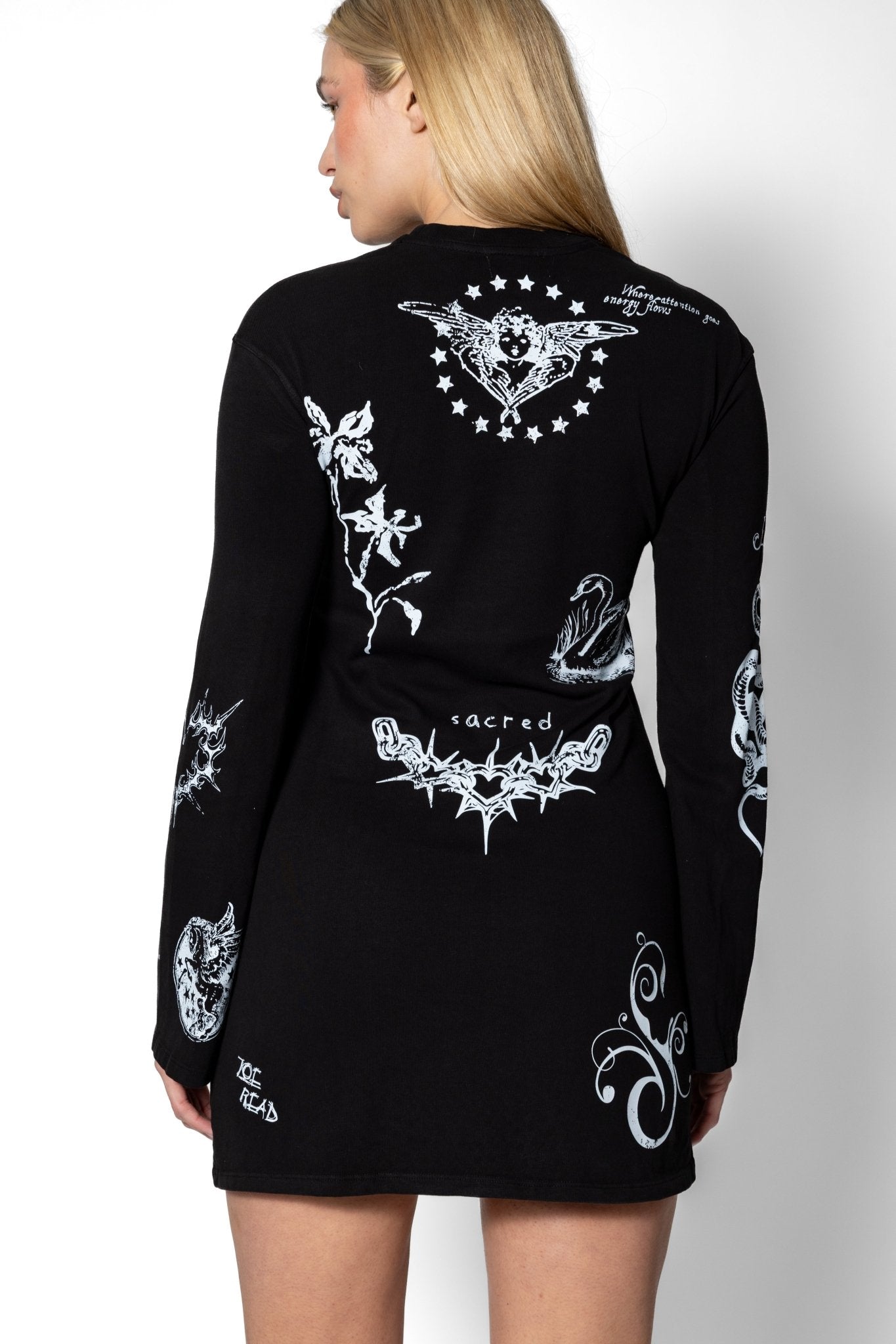 Joe Read Nocturnal Dress — hand-dyed cotton minimal dress