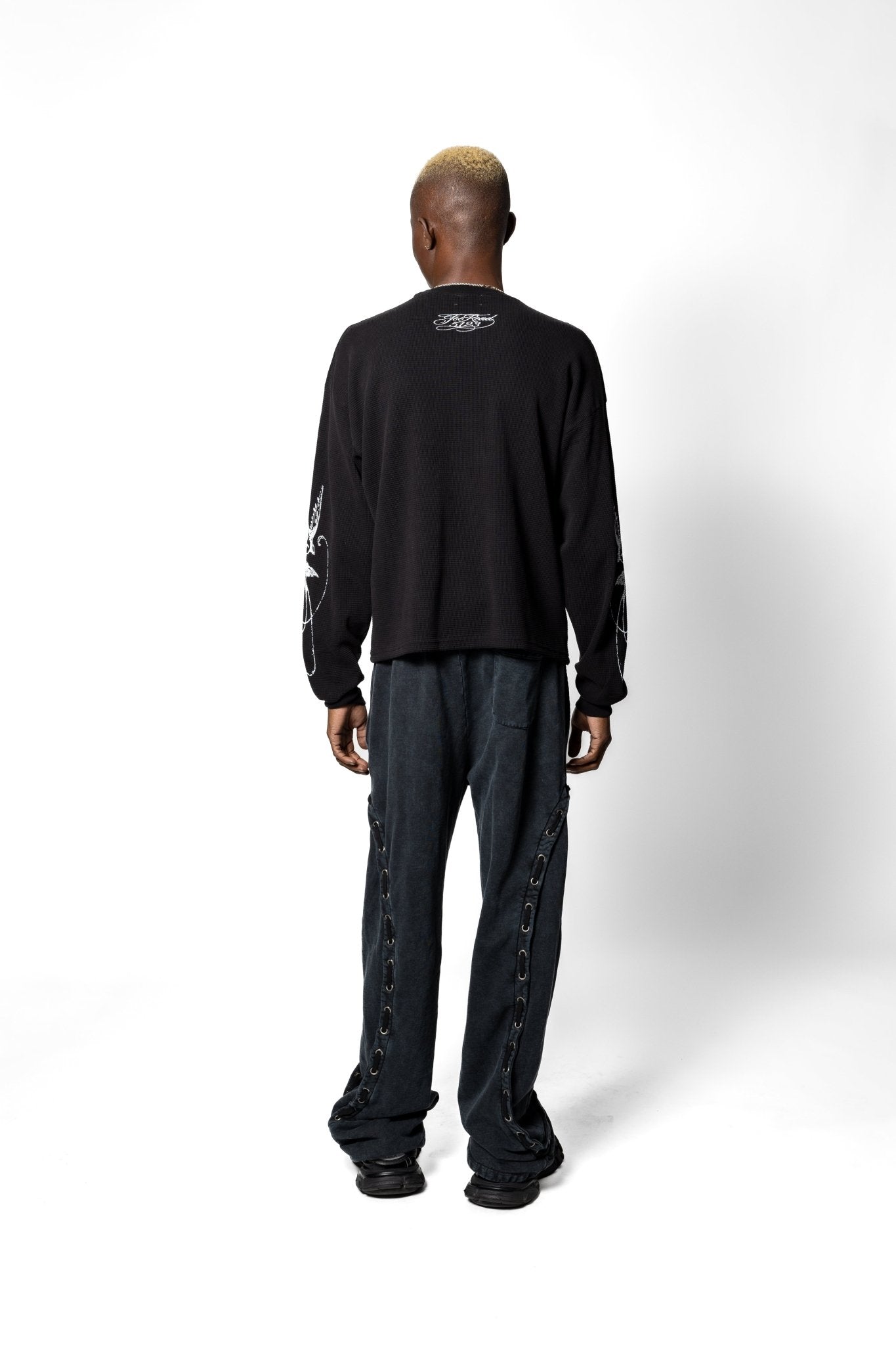 Joe Read Afterlife Thermal — hand-dyed cotton, screen printed