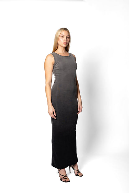 Joe Read Shadows Ombre Dress — Los Angeles editorial fashion