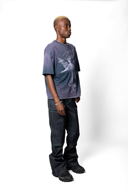 Joe Read Camelia Tee close — angel detail